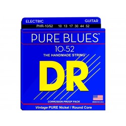 DR PHR-10/52 Pure Blues struny do gitary elektrycznej 10-52