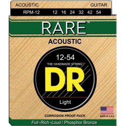 DR RPM-12 RARE struny do gitary akustycznej 12-54