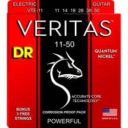 DR VTE-11 VERITAS struny do gitary elektrycznej 11-50