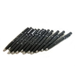 Długopis czarny w nuty - PEN03