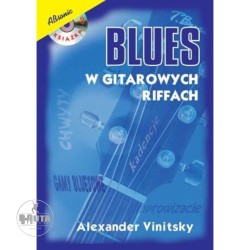 Blues w gitarowych riffach + CD - Aleksander Vinitsky