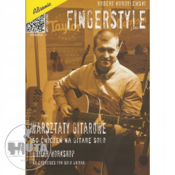Fingerstyle. Warsztaty gitarowe - 50 ćwiczeń na gitarę solo + MP3 online - Robert Kordylewski