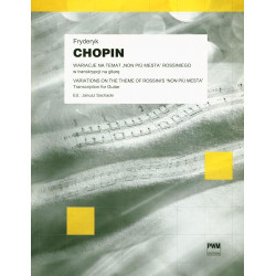 Chopin wariacje na temat Non piu mesta Rossiniego - Janusz Sochacki