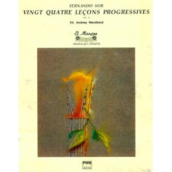 Vingt-Quatre Leçons Progressives 24 lekcje na gitarę, op. 31 - Fernando Sor