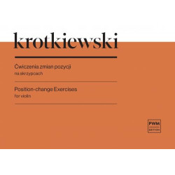 Ćwiczenia zmian pozycji na skrzypcach - Witold Krotkiewski