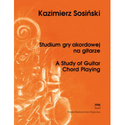 Studium gry akordowej na gitarze - Kazimierz Sosiński
