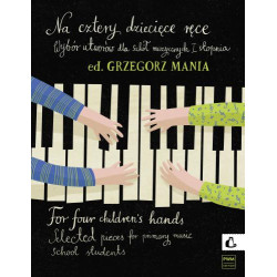 Na cztery dziecięce ręce 1 + CD - Grzegorz Mania