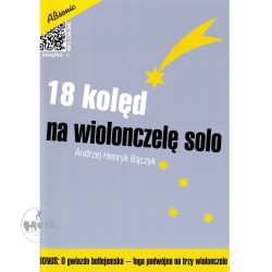 18 kolęd na wiolonczelę solo - Andrzej Henryk Bączyk
