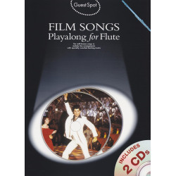 Film songs playalong for flute + 2xCD