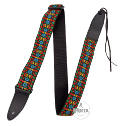 Pasek do gitary Presto PKS-4 motyw wielokolorowy