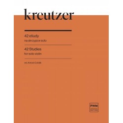 42 etiudy na skrzypce solo - Rodolphe Kreutzer