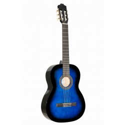 AMBRA VIVA BLS Gitara klasyczna 1/2 kolor niebieski